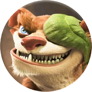 😁-Ice Age, Telegram Sticker
