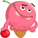 😏-Ice Cream, Telegram Sticker