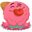 😜-Ice Cream, Telegram Sticker
