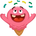 ☺️-Ice Cream, Telegram Sticker
