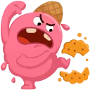 😡-Ice Cream, Telegram Sticker