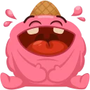😂-Ice Cream, Telegram Sticker