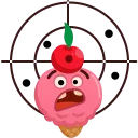 😕-Ice Cream, Telegram Sticker