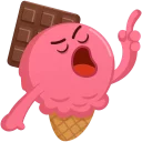 😠-Ice Cream, Telegram Sticker