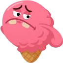 😒-Ice Cream, Telegram Sticker