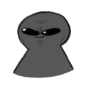 😎-disheveled idiot, Telegram Sticker