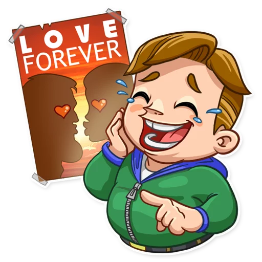 I hate Valentine's Day!, telegram sticker