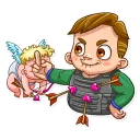 🖕-I hate Valentine's Day!, Telegram Sticker
