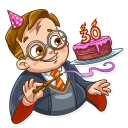 🍰-I hate Valentine's Day!, Telegram Sticker