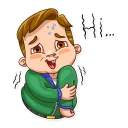 👋-I hate Valentine's Day!, Telegram Sticker