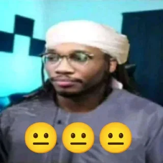 😐-  : @stikery4, Telegram Sticker