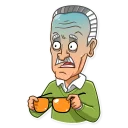 😨-Stan Lee, Telegram Sticker