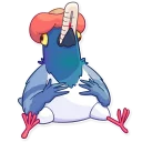 🤒-Insane Dove, Telegram Sticker