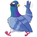 👋-Insane Dove, Telegram Sticker