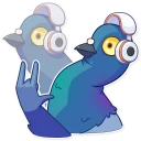 🎧-Insane Dove, Telegram Sticker