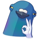 👌-Insane Dove, Telegram Sticker