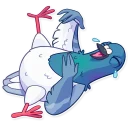 😂-Insane Dove, Telegram Sticker
