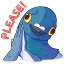 🙏-Insane Dove, Telegram Sticker
