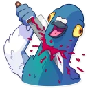😅-Insane Dove, Telegram Sticker