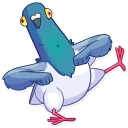 🕺-Insane Dove, Telegram Sticker