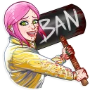 😈-Internet Addiction, Telegram Sticker