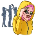 😰-Internet Addiction, Telegram Sticker