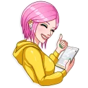 👍-Internet Addiction, Telegram Sticker