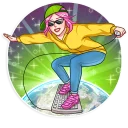 😎-Internet Addiction, Telegram Sticker