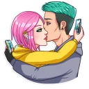 💑-Internet Addiction, Telegram Sticker