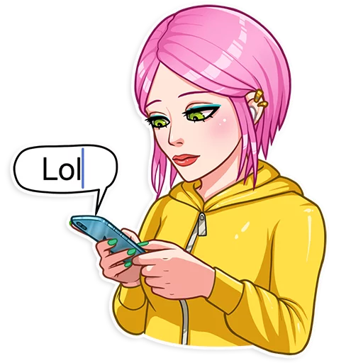 Internet Addiction, telegram sticker