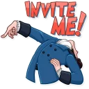 👇-What We Do in the Shadows, Telegram Sticker