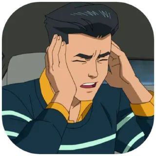 😣-Invincible, Telegram Sticker
