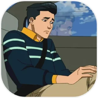 😔-Invincible, Telegram Sticker