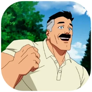 😃-Invincible, Telegram Sticker
