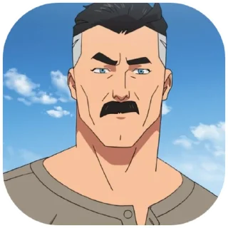 🤨-Invincible, Telegram Sticker