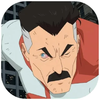 😡-Invincible, Telegram Sticker