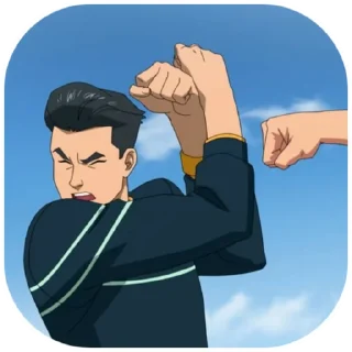 😣-Invincible, Telegram Sticker