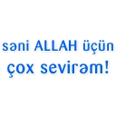 ❤-sələfi əxlaqı, Telegram Sticker