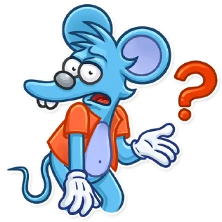 ❓-The Itchy & Scratchy, Telegram Sticker