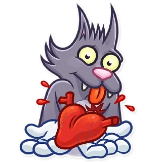 💝-The Itchy & Scratchy, Telegram Sticker