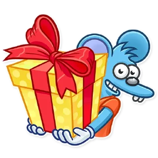 🎁-The Itchy & Scratchy, Telegram Sticker