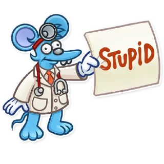 👩‍⚕️-The Itchy & Scratchy, Telegram Sticker