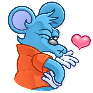 😘-The Itchy & Scratchy, Telegram Sticker