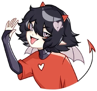 👋-Ивэлтин без надписей @TgSticker, Telegram Sticker