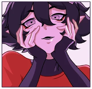 🥺-Ивэлтин без надписей @TgSticker, Telegram Sticker