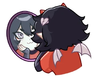 😍-Ивэлтин без надписей @TgSticker, Telegram Sticker
