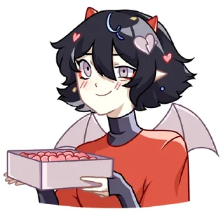 ❤-Ивэлтин без надписей @TgSticker, Telegram Sticker