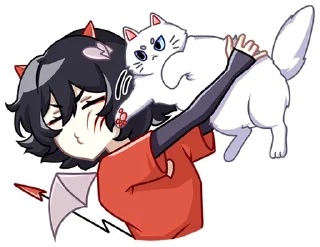 👹-Ивэлтин без надписей @TgSticker, Telegram Sticker