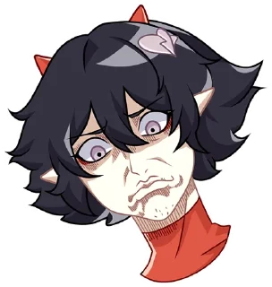 😖-Ивэлтин без надписей @TgSticker, Telegram Sticker