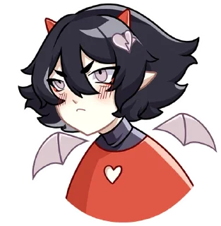 😠-Ивэлтин без надписей @TgSticker, Telegram Sticker